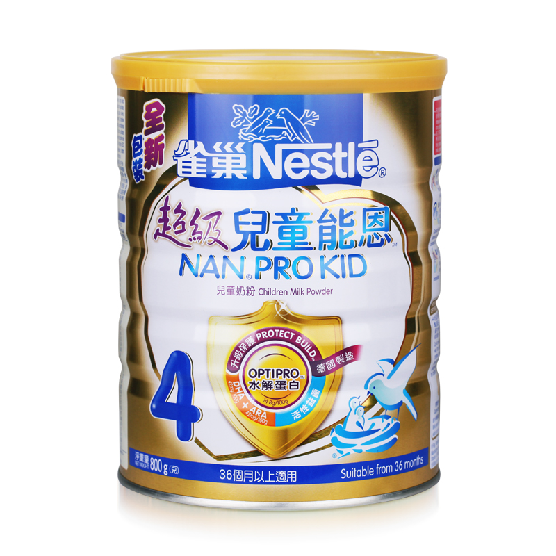 雀巢超级能恩4段奶粉金装