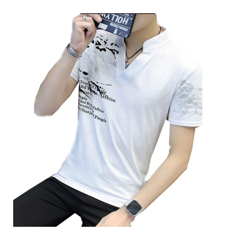 泰国圆领短袖T恤（白色）