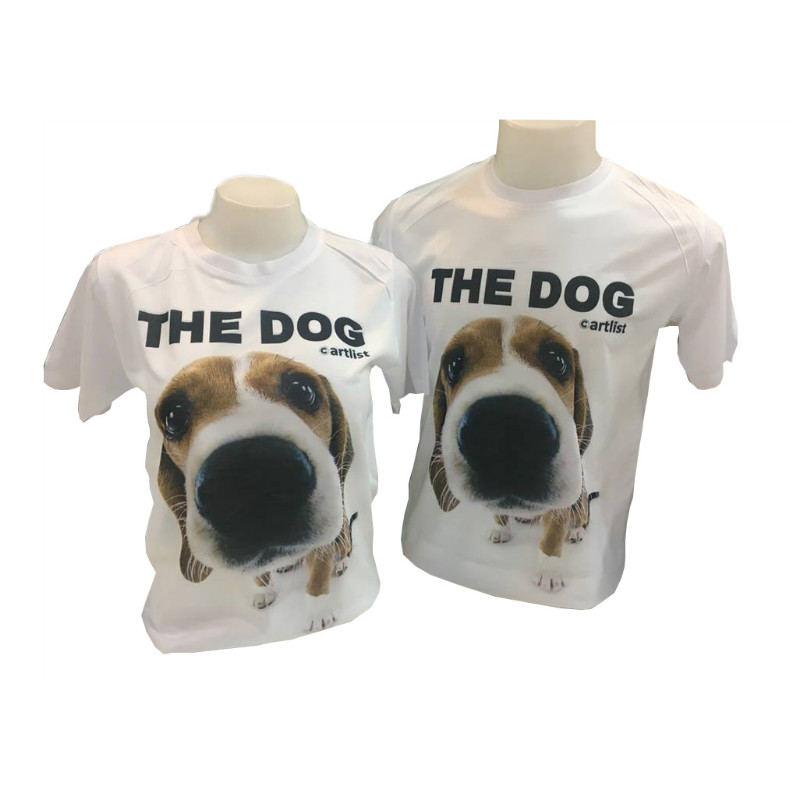 泰国夏威夷情侣短袖T恤（狗狗）
