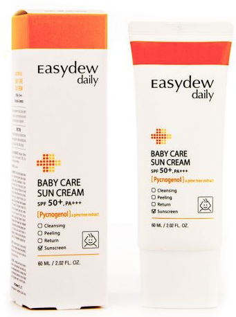 EASYDEW SPF50+ PA+++ 温和保湿防晒霜 (60ml)