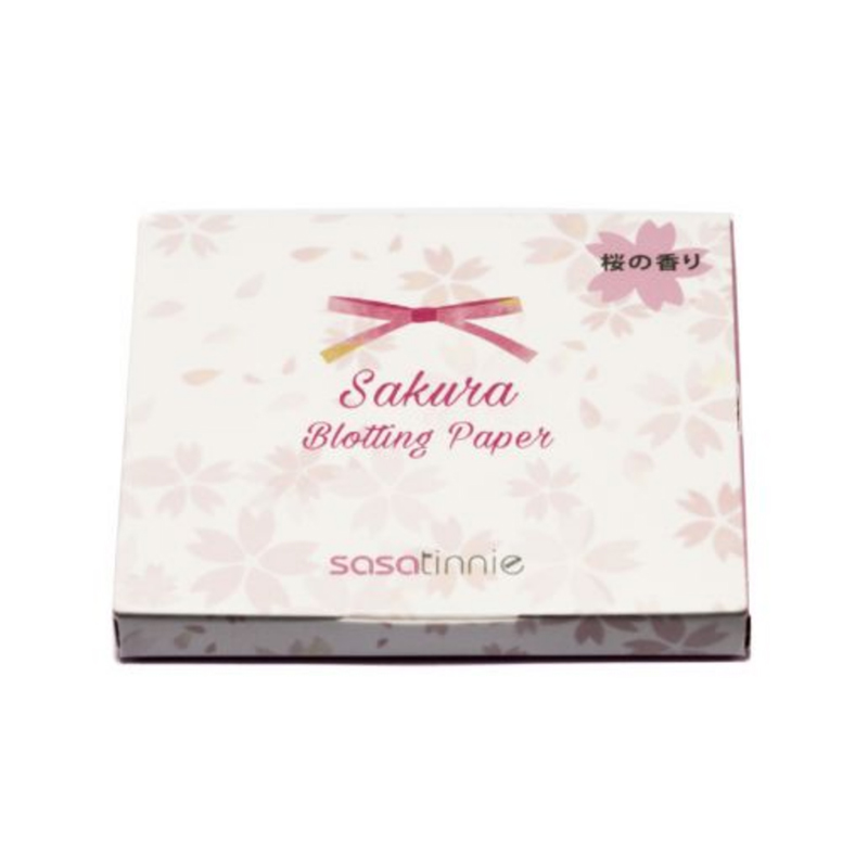 sasatinnie 樱花香味水印面油纸 (100piece)