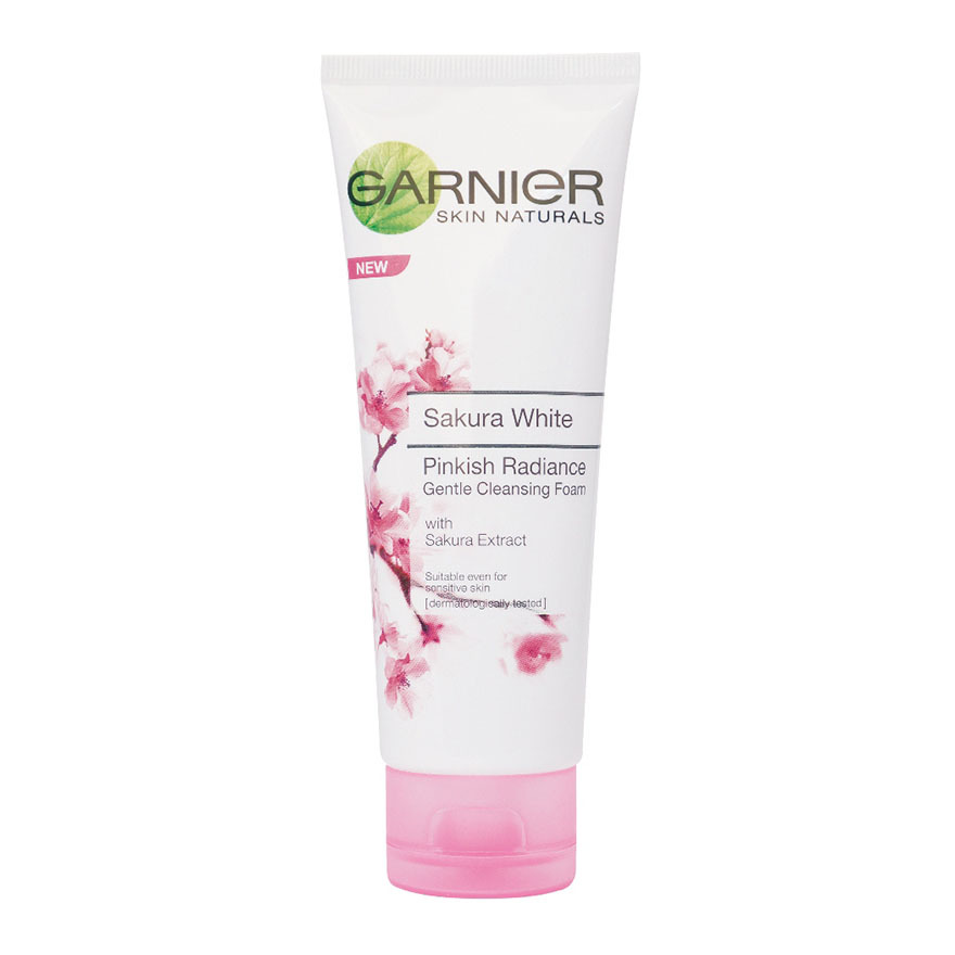 GARNIER 樱花透白洁面乳(100毫升)