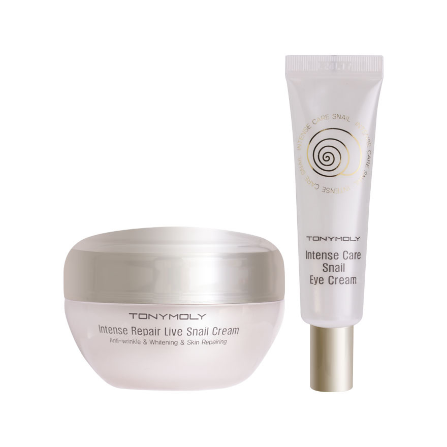 Tony moly 蜗牛全效修护面霜45ml送 蜗牛全效修护眼霜 15ml