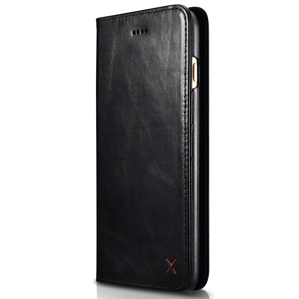 WOOZU 沃卒 苹果 iPhone 8 Plus 手机壳真皮 简约翻盖 