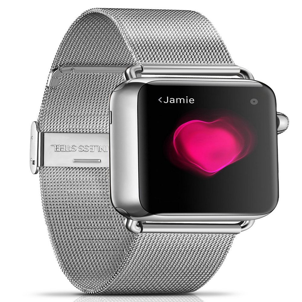 WOOZU 沃卒Apple Watch 3表带(知性银)