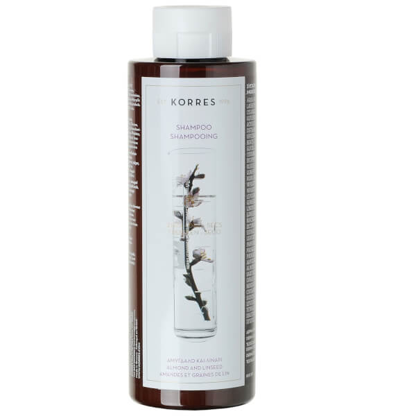 KORRES 珂诺诗杏仁亚麻籽洗发水（适用于干燥/损伤的秀发）（250 毫升）