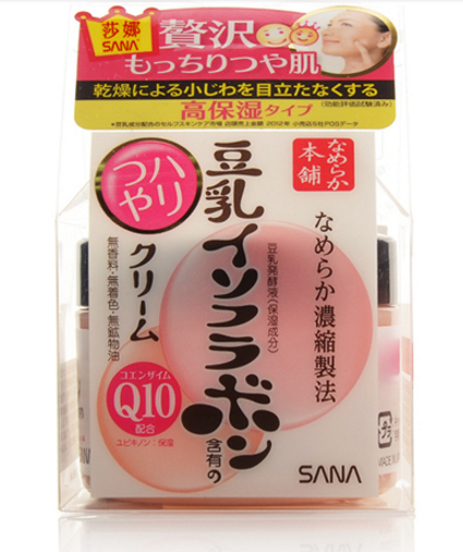 莎娜 豆乳Q10弹力美肌面霜 (50g)