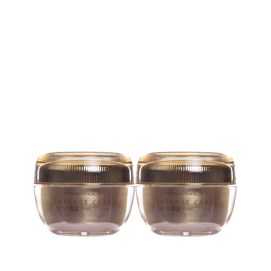 TONY MOLY 蜗牛全效修护24K纯金面霜 1+1优惠装（45ml×2）