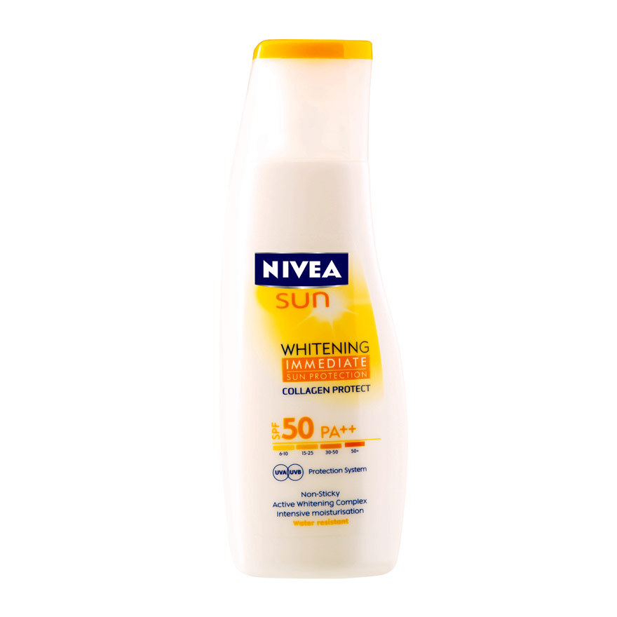 NIVEA 妮维雅净白实时抗晒乳液 SPF50 125毫升