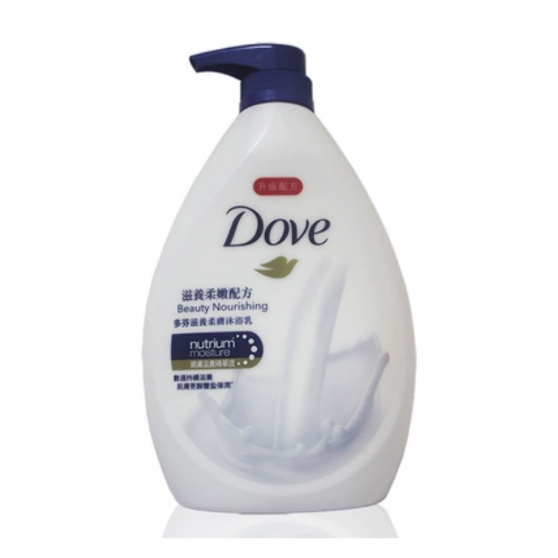 香港进口 正品多芬沐浴乳滋养柔嫩配方保湿滋润多芬沐浴露1000ml