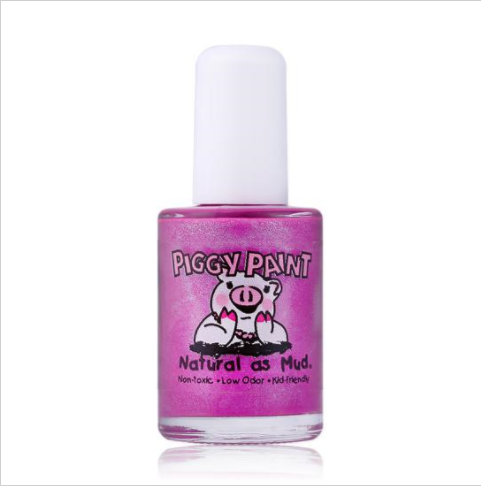 美国Piggy Paint小猪 GROOVY GRAPE NAIL POLISH闪亮紫红色指甲油