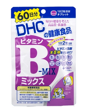 【中日同价】DHC 维生素B 营养机能胶囊 120粒