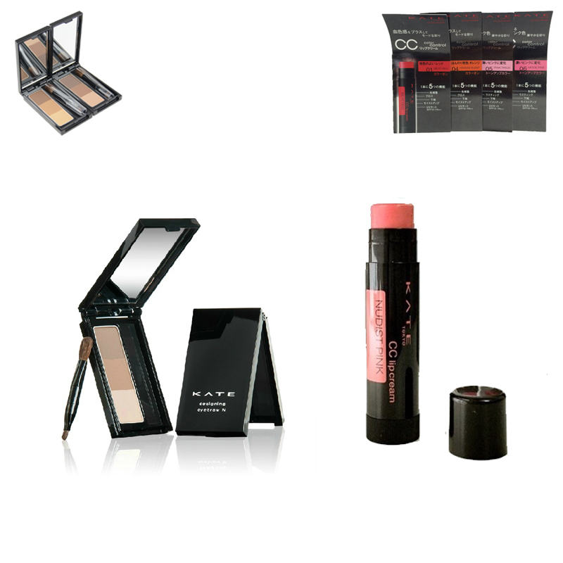 【kate彩妆礼盒】Kate三色立体眉粉 浅/深棕 日本kate唇膏 拍下备注