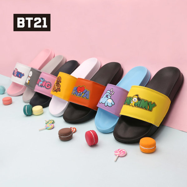 BT21 POP /头像/公仔/图案拖鞋 220mm-250mm