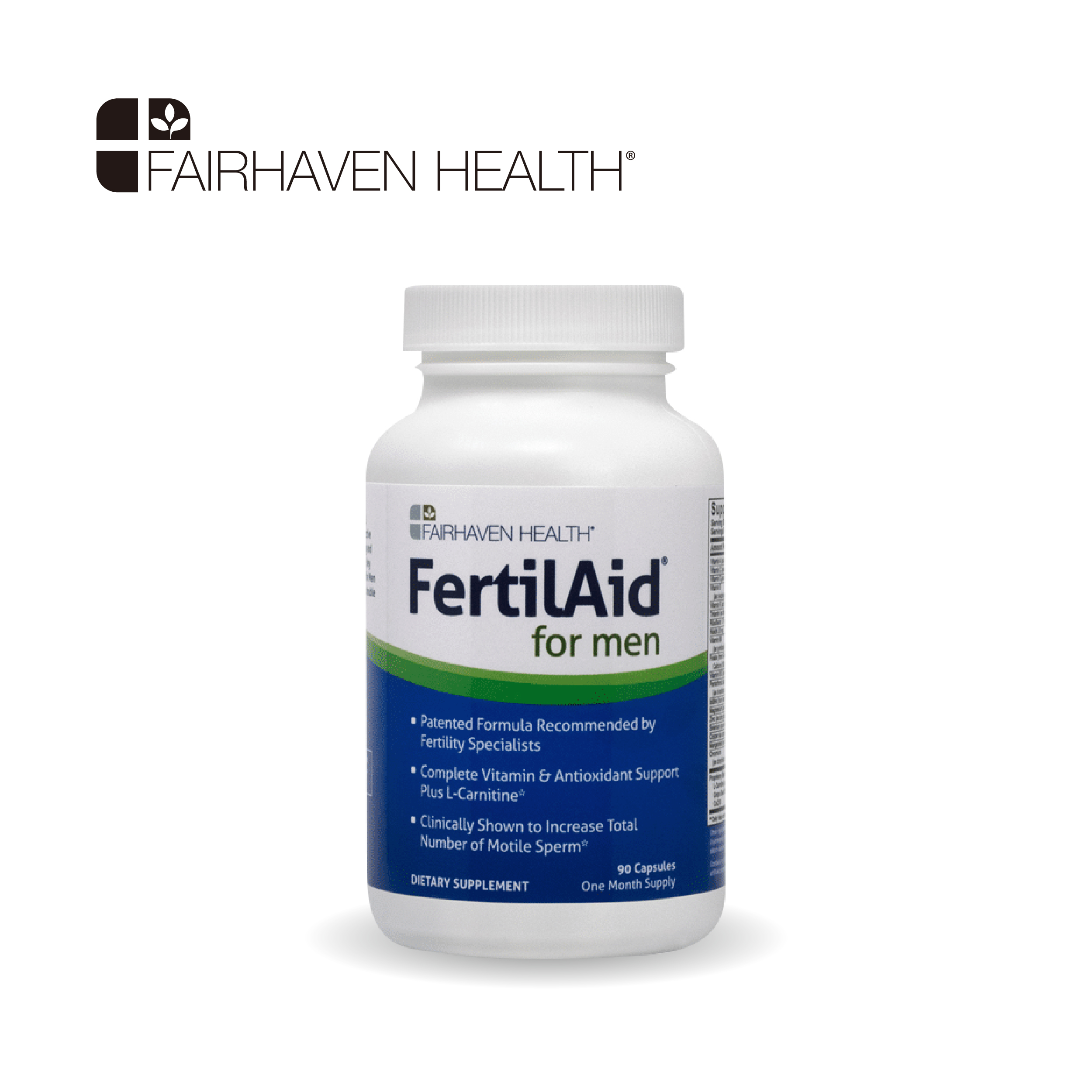 Fairhaven Health 男性综合备孕生育辅助素 90粒