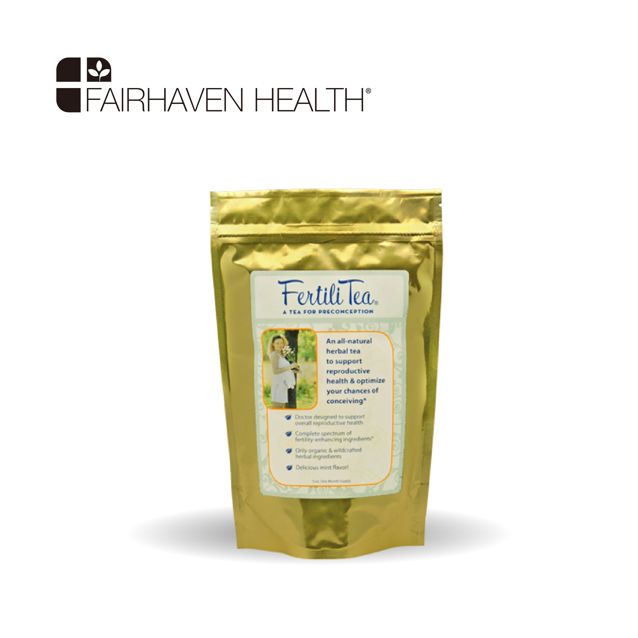 Fairhaven Health 草本養宮茶3oz 茶包裝
