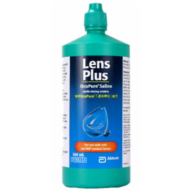 Lens Plus OcuPure™ 生理盐水(单只装）